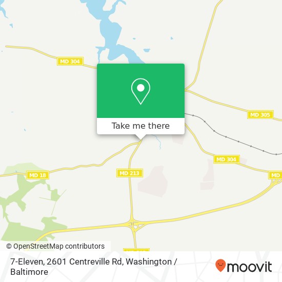 Mapa de 7-Eleven, 2601 Centreville Rd