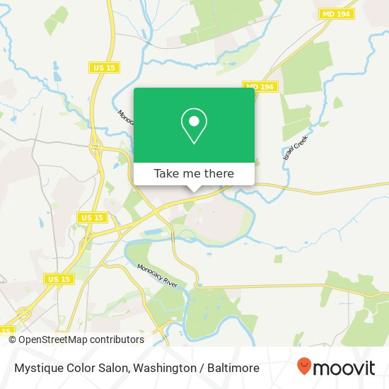 Mystique Color Salon, 8303 River Run Ct map