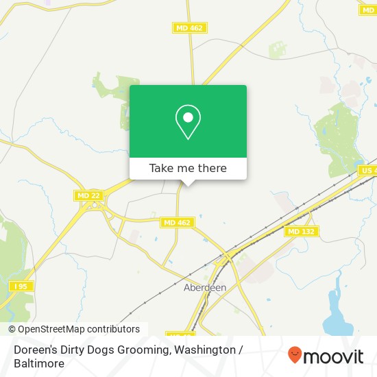 Doreen's Dirty Dogs Grooming, Pleasant Wind Ct map