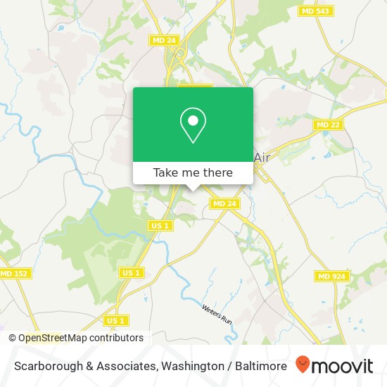 Mapa de Scarborough & Associates, 260 Gateway Dr