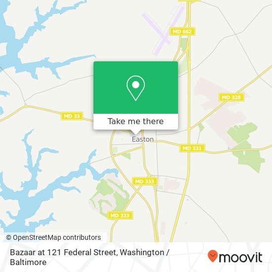 Mapa de Bazaar at 121 Federal Street, 121 Federal St