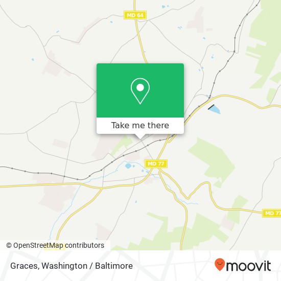 Graces, 7 N Main St map