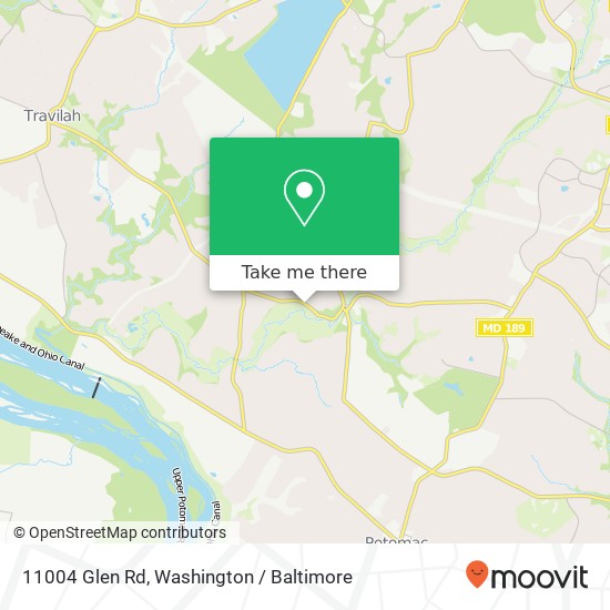 11004 Glen Rd, Potomac, MD 20854 map