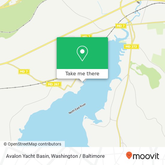 Mapa de Avalon Yacht Basin