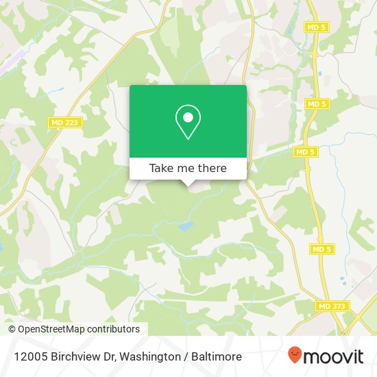 12005 Birchview Dr, Clinton, MD 20735 map