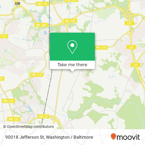 90018 Jefferson St, Severn, MD 21144 map