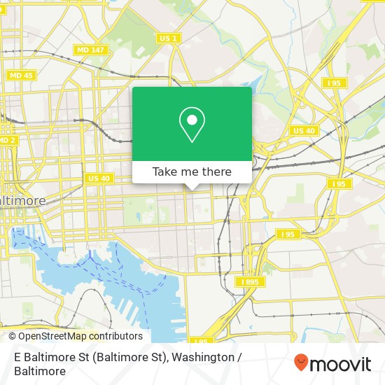 E Baltimore St (Baltimore St), Baltimore, MD 21224 map