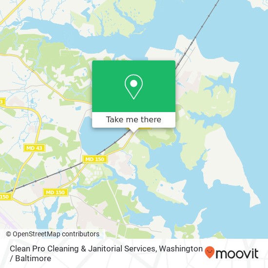 Mapa de Clean Pro Cleaning & Janitorial Services, 12209 Eastern Ave