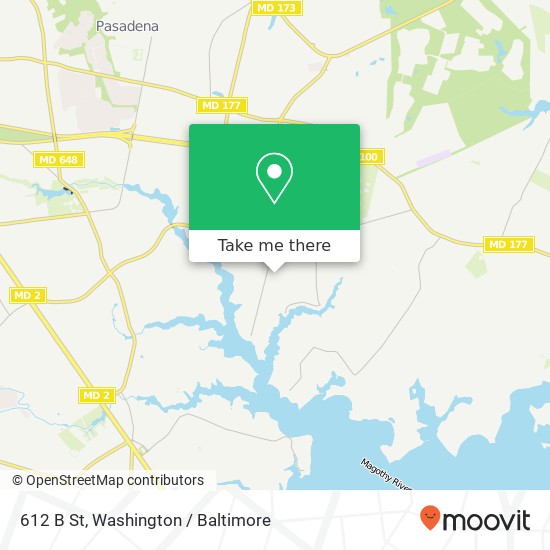 612 B St, Pasadena, MD 21122 map