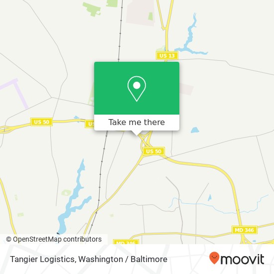 Mapa de Tangier Logistics, 2312 Allen Dr