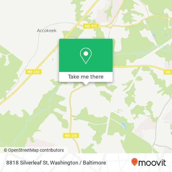 8818 Silverleaf St, Waldorf, MD 20603 map