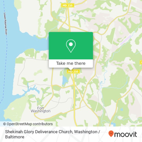 Shekinah Glory Deliverance Church, 11410 Livingston Rd map