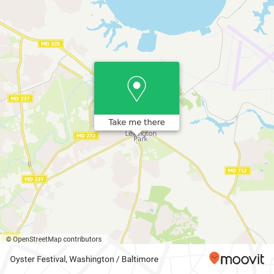 Oyster Festival map