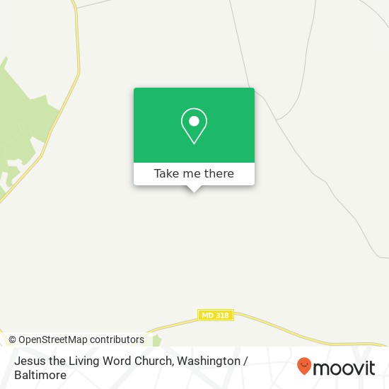 Mapa de Jesus the Living Word Church, 4339 American Corner Rd