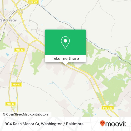 904 Rash Manor Ct, Westminster, MD 21157 map