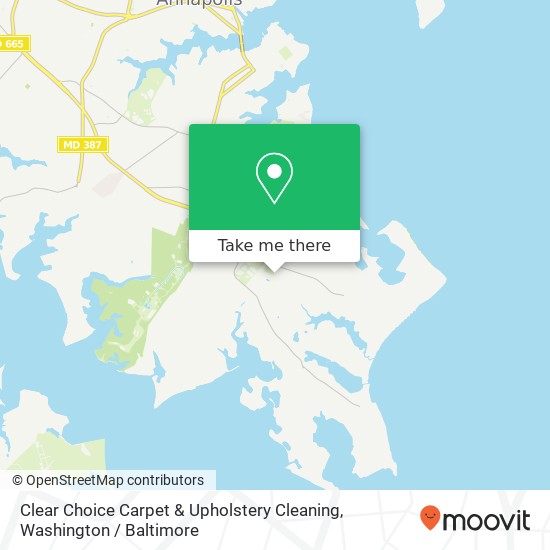 Mapa de Clear Choice Carpet & Upholstery Cleaning, 3206 Magnolia Ridge Rd