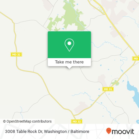 3008 Table Rock Dr, Finksburg, MD 21048 map