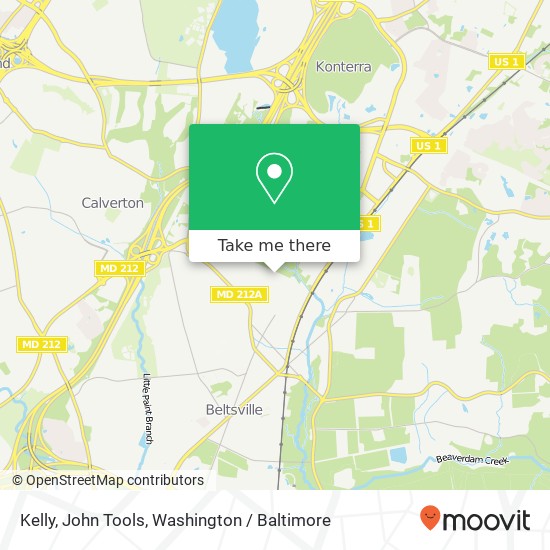 Kelly, John Tools map