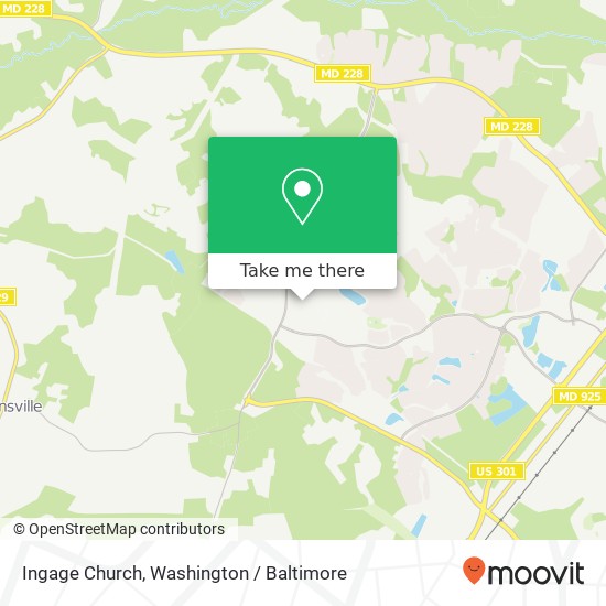 Mapa de Ingage Church, 3300 Middletown Rd