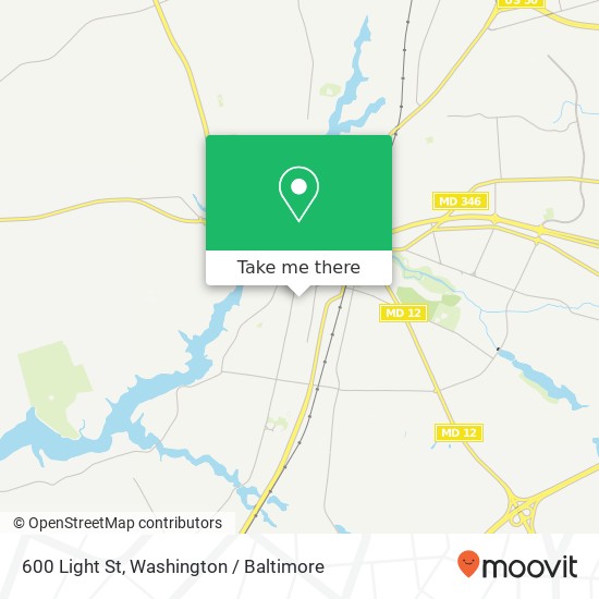 600 Light St, Salisbury, MD 21801 map