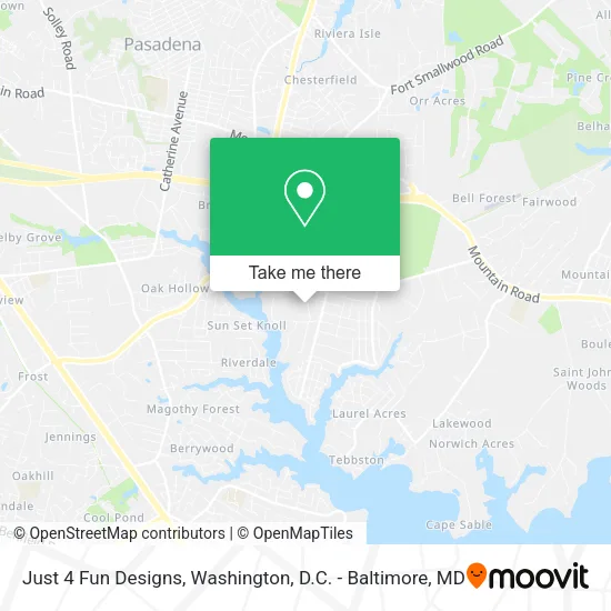 Just 4 Fun Designs, 182 Oak Dr map