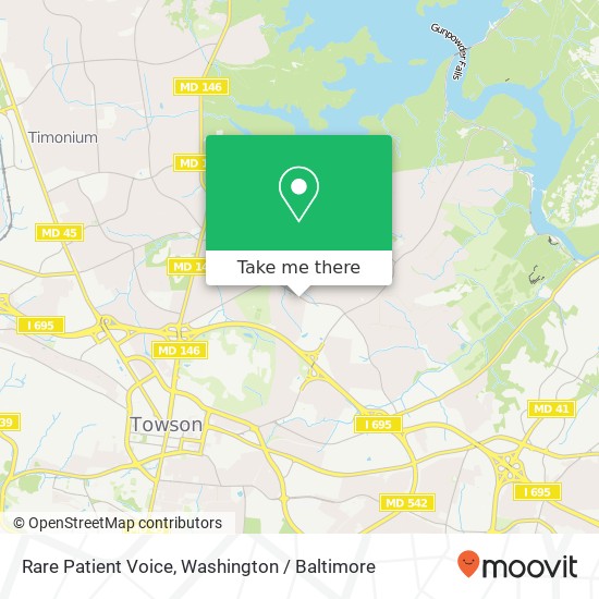 Rare Patient Voice, 711 Hampton Ln map