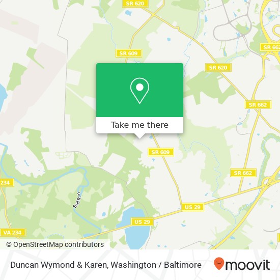 Mapa de Duncan Wymond & Karen, 6304 Pebblebrook Trce