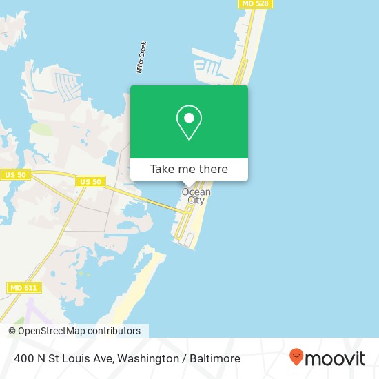 400 N St Louis Ave, Ocean City, MD 21842 map