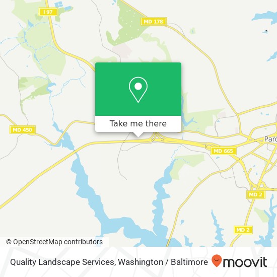 Quality Landscape Services, 2nd St map