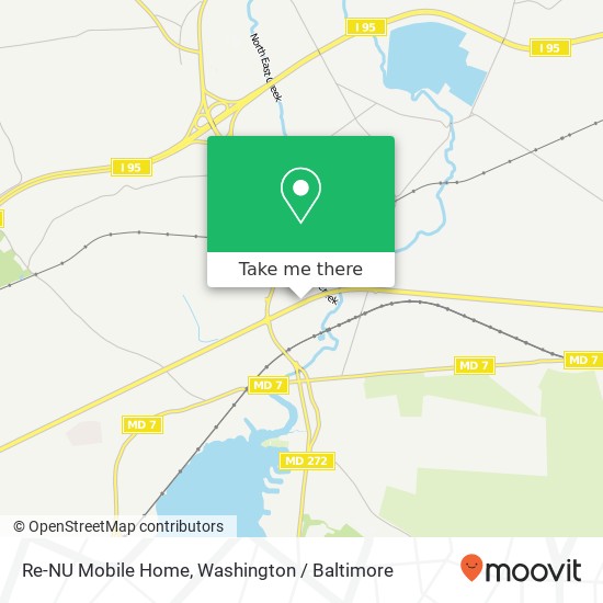 Mapa de Re-NU Mobile Home, 2267 Pulaski Hwy