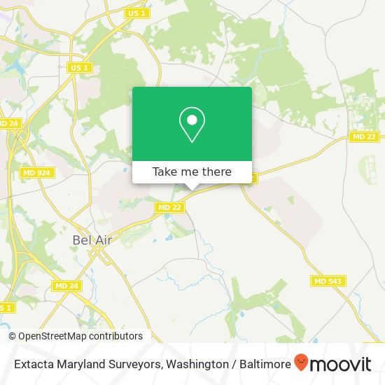 Extacta Maryland Surveyors, 1220 E Churchville Rd map