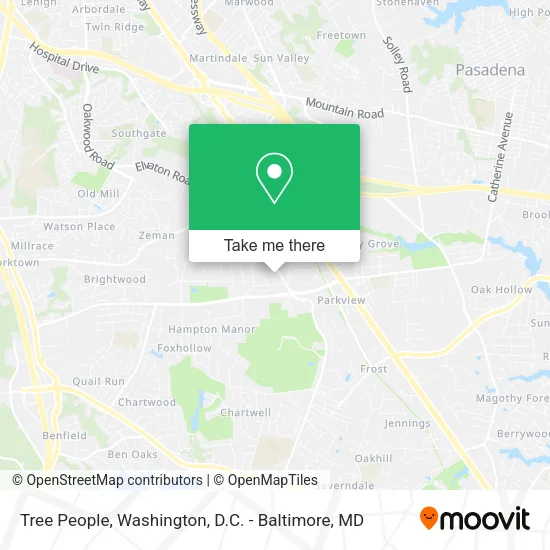 Tree People map