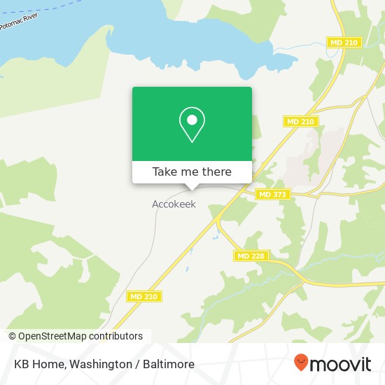 Mapa de KB Home