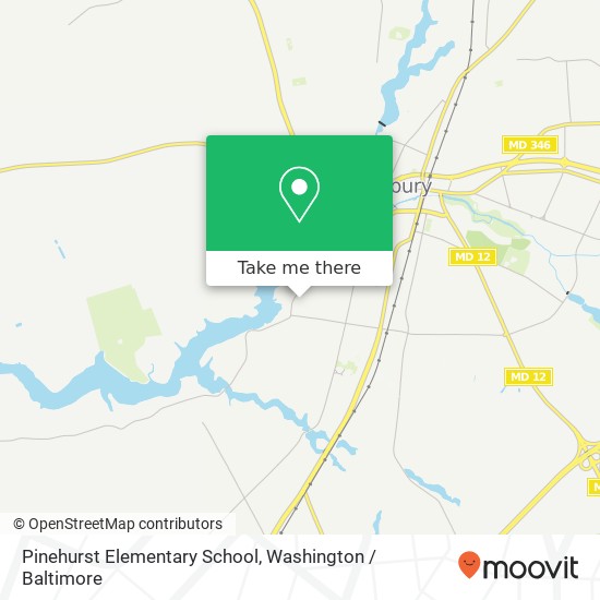 Pinehurst Elementary School, 520 S Pinehurst Ave map