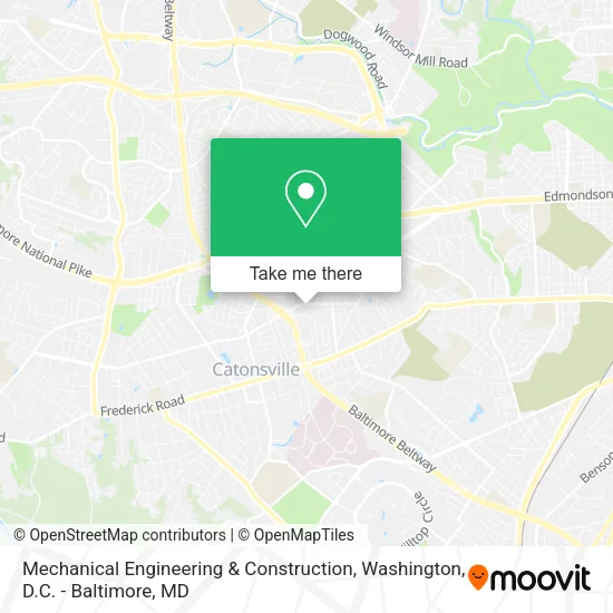 Mechanical Engineering & Construction map