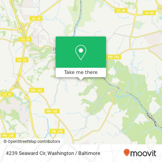 4239 Seaward Cir, Ellicott City, MD 21043 map