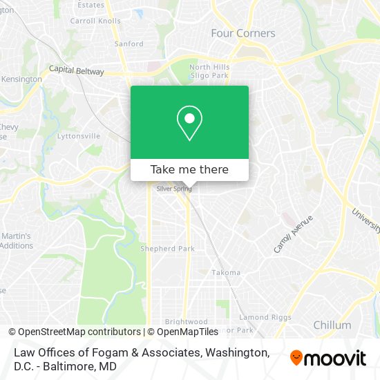 Law Offices of Fogam & Associates map
