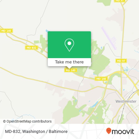 MD-832, Westminster, MD 21158 map