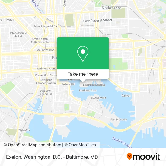 Exelon map