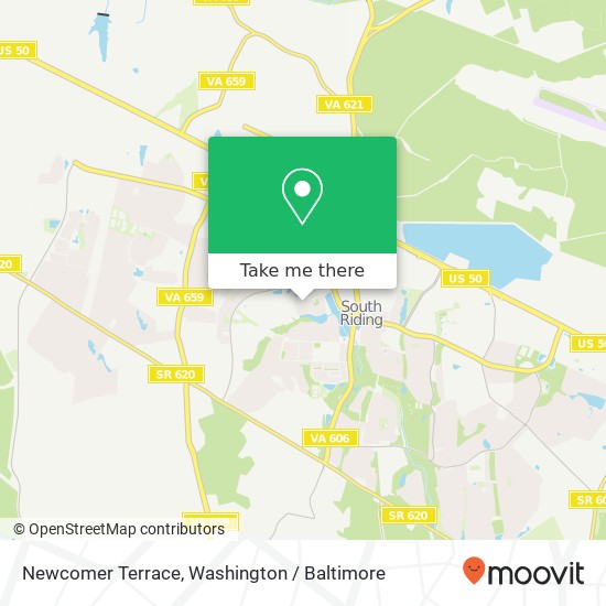 Newcomer Terrace, Newcomer Terrace, Dulles, VA 20152, USA map