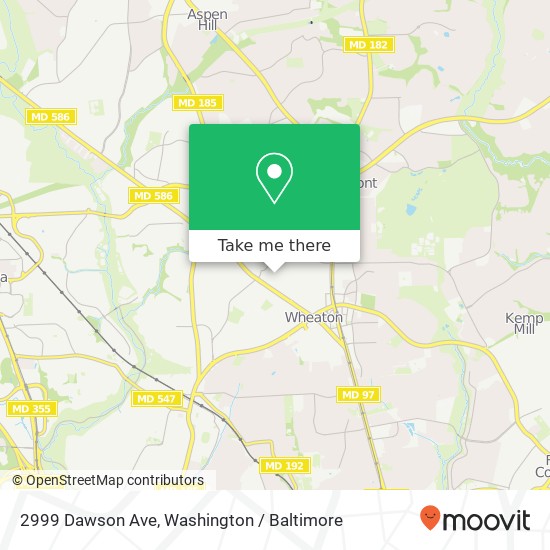 2999 Dawson Ave, Silver Spring, MD 20902 map