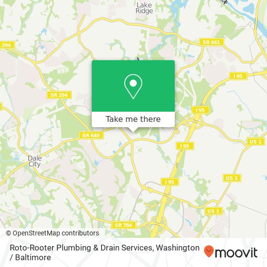 Roto-Rooter Plumbing & Drain Services, PS Business Center Dr map