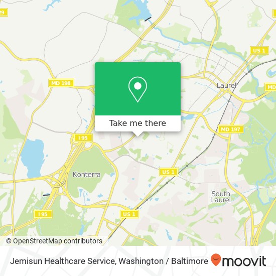 Jemisun Healthcare Service, 14201 Laurel Park Dr map