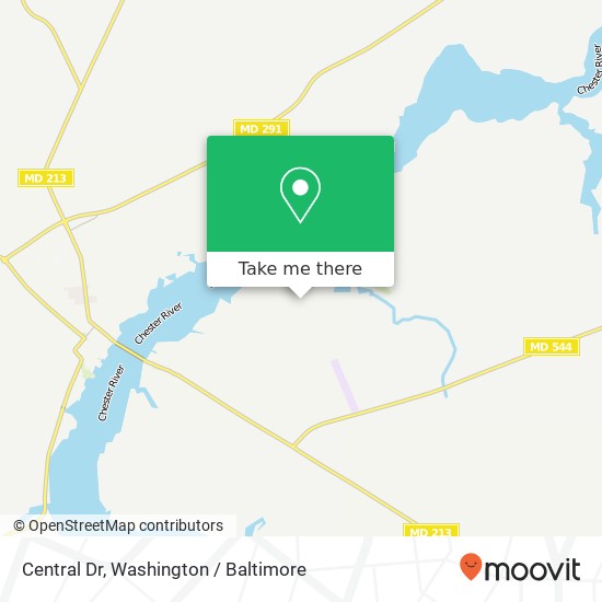 Central Dr, Chestertown, MD 21620 map