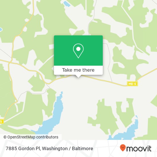 7885 Gordon Pl, Welcome, MD 20693 map