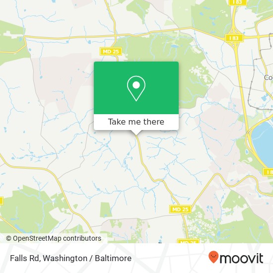 Falls Rd, Cockeysville, MD 21030 map