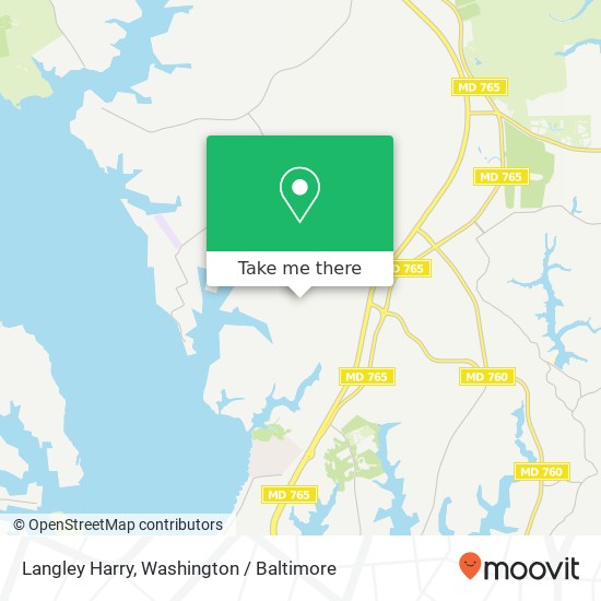 Mapa de Langley Harry, 950 Coster Rd