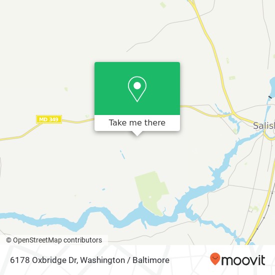 6178 Oxbridge Dr, Salisbury, MD 21801 map