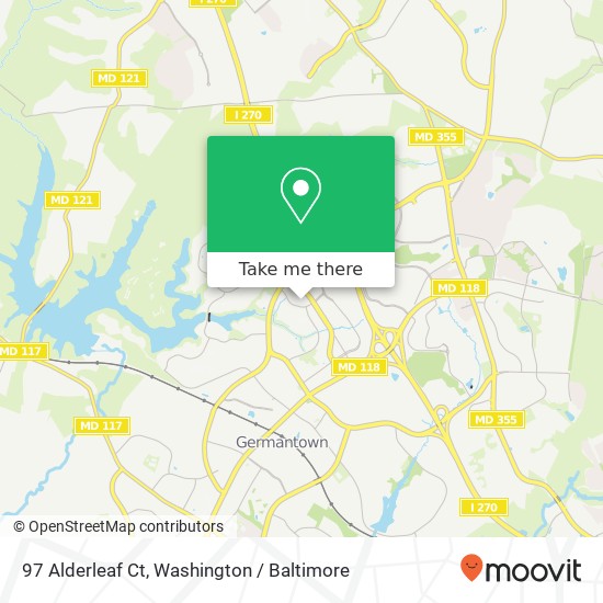 97 Alderleaf Ct, Germantown, MD 20874 map