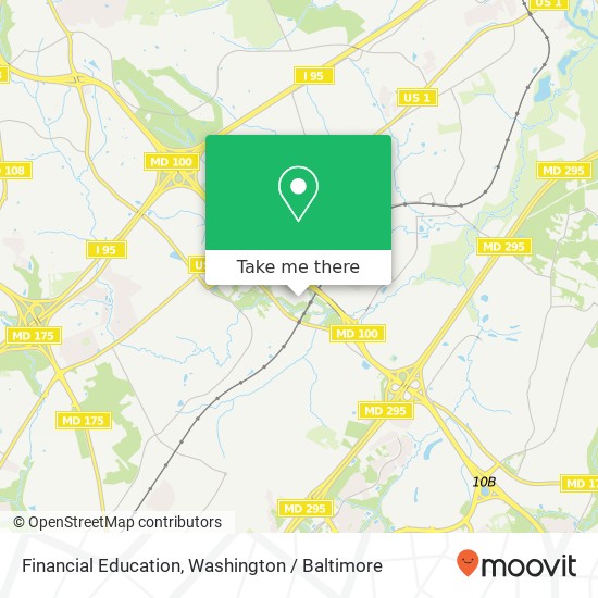 Mapa de Financial Education, 6865 Deerpath Rd